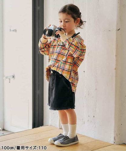 日本童裝 apres les cours 流蘇裙褲 80-140cm 女童款 秋季 PANTS