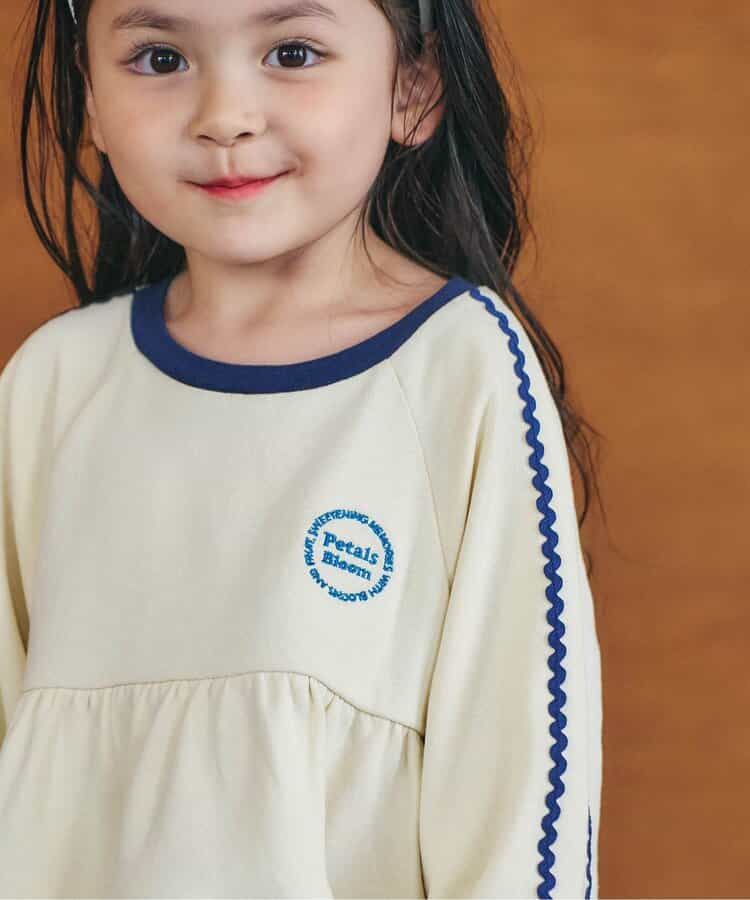 日本童裝 apres les cours 波浪層疊連身裙 80-140cm 女童款 秋季 DRESSES