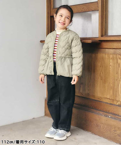 日本童裝 apres les cours 心型口袋長褲 80-140cm 女童款 秋季 PANTS 聖誕紅/新年紅