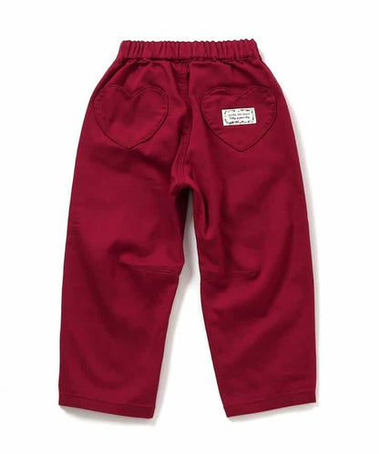 日本童裝 apres les cours 心型口袋長褲 80-140cm 女童款 秋季 PANTS 聖誕紅/新年紅