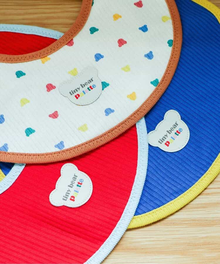 日本直送 apres les cours x tiny bear Palette 口水巾 日常用品 初生嬰兒