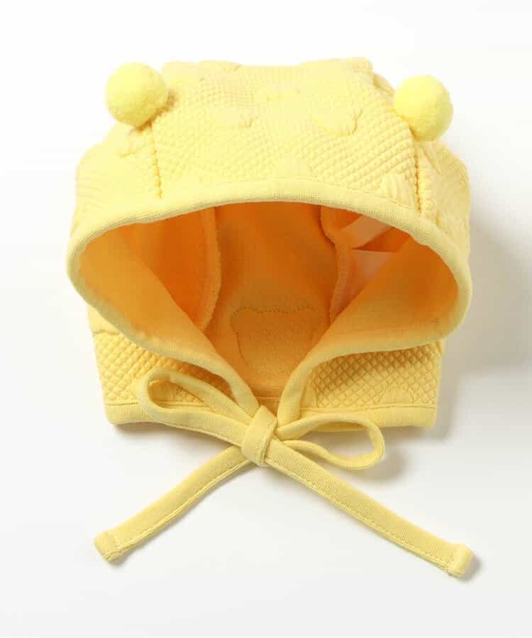 日本直送 apres les cours x tiny bear Palette 提花針織帽 46-48cm 初生嬰兒 帽系列 聖誕紅/新年紅