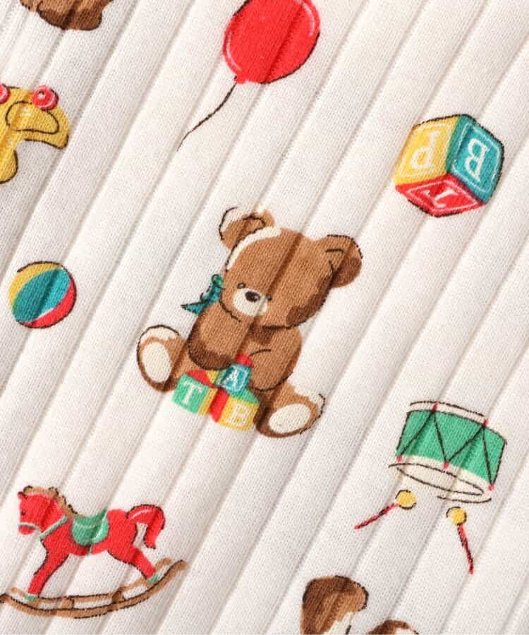日本童裝 apres les cours x tiny bear Palette 翻領連身衣 60-80cm 男童款/女童款 初生嬰兒 秋季 Jumpsuit