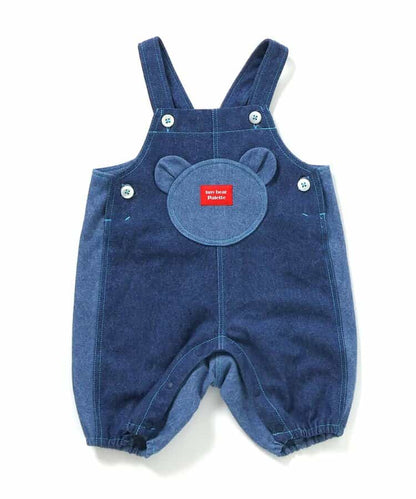 日本童裝 apres les cours x tiny bear Palette 背帶褲 70-80cm 男童款/女童款 初生嬰兒 秋季 Jumpsuit