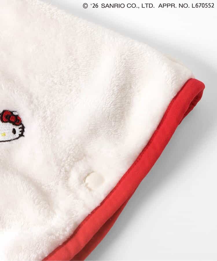 日本童裝 apres les cours x Sanrio 刺繡毛毛披風 70-90cm 男童款/女童款 初生嬰兒 秋季 OUTERWEAR