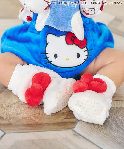 日本直送 apres les cours x Sanrio 毛毛BB鞋 10-12cm 初生嬰兒 鞋系列 其他品牌 萬聖節 Cosplay服裝 Halloween攪鬼特輯