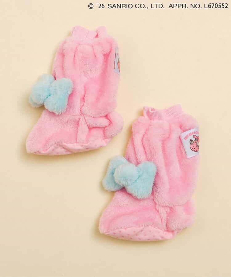 日本直送 apres les cours x Sanrio 毛毛BB鞋 10-12cm 初生嬰兒 鞋系列 其他品牌 萬聖節 Cosplay服裝 Halloween攪鬼特輯