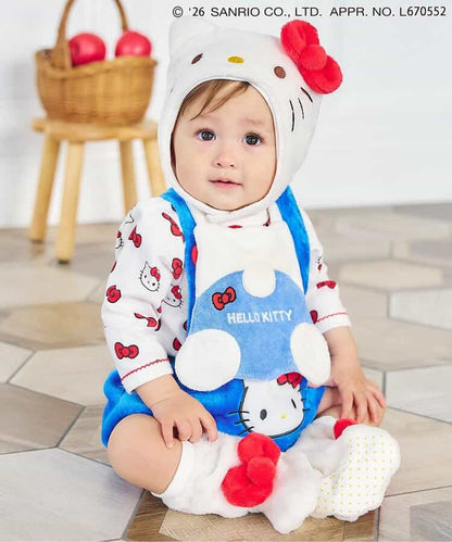 日本直送 apres les cours x Sanrio 毛毛BB鞋 10-12cm 初生嬰兒 鞋系列 其他品牌 萬聖節 Cosplay服裝 Halloween攪鬼特輯