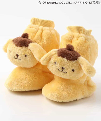 日本直送 apres les cours x Sanrio 毛毛BB鞋 10-12cm 初生嬰兒 鞋系列 其他品牌 萬聖節 Cosplay服裝 Halloween攪鬼特輯