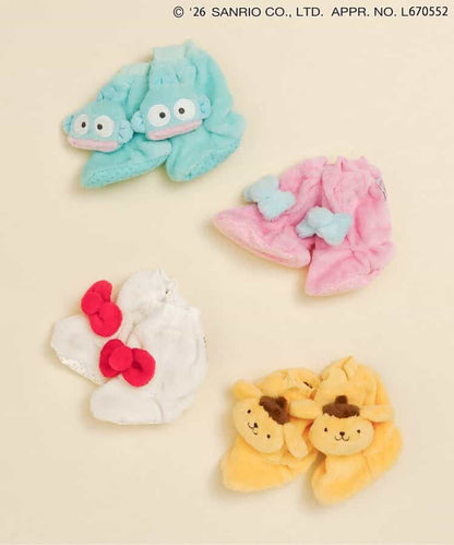 日本直送 apres les cours x Sanrio 毛毛BB鞋 10-12cm 初生嬰兒 鞋系列 其他品牌 萬聖節 Cosplay服裝 Halloween攪鬼特輯