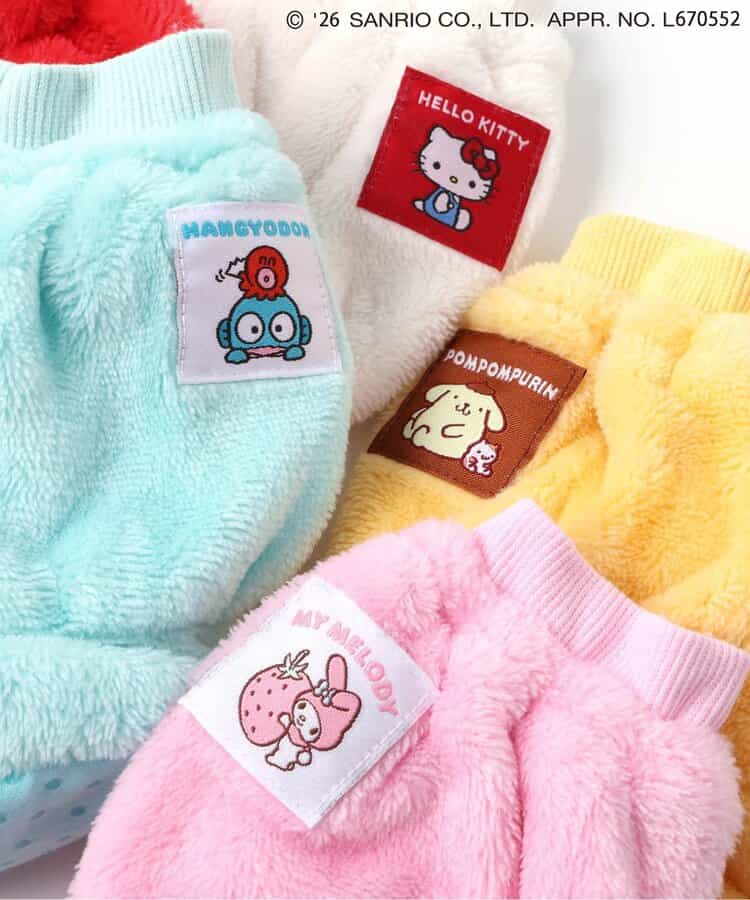 日本直送 apres les cours x Sanrio 毛毛BB鞋 10-12cm 初生嬰兒 鞋系列 其他品牌 萬聖節 Cosplay服裝 Halloween攪鬼特輯