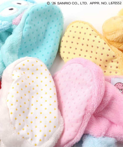 日本直送 apres les cours x Sanrio 毛毛BB鞋 10-12cm 初生嬰兒 鞋系列 其他品牌 萬聖節 Cosplay服裝 Halloween攪鬼特輯