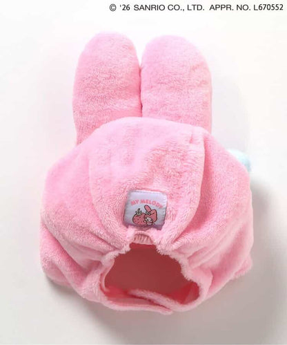 日本直送 apres les cours x Sanrio 毛毛帽 46-48cm 初生嬰兒 帽系列 萬聖節 Cosplay服裝 Halloween攪鬼特輯