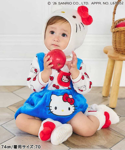 日本童裝 apres les cours x Sanrio 連衣 70-80cm 男童款/女童款 初生嬰兒 秋季 Jumpsuit  萬聖節 Cosplay服裝 Halloween攪鬼特輯
