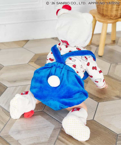 日本童裝 apres les cours x Sanrio 背帶燈籠褲 70-80cm 男童款/女童款 初生嬰兒 秋季 Jumpsuit  萬聖節 Cosplay服裝 Halloween攪鬼特輯