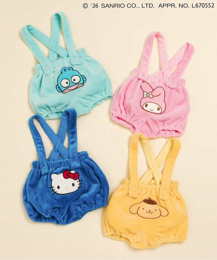 日本童裝 apres les cours x Sanrio 背帶燈籠褲 70-80cm 男童款/女童款 初生嬰兒 秋季 Jumpsuit  萬聖節 Cosplay服裝 Halloween攪鬼特輯