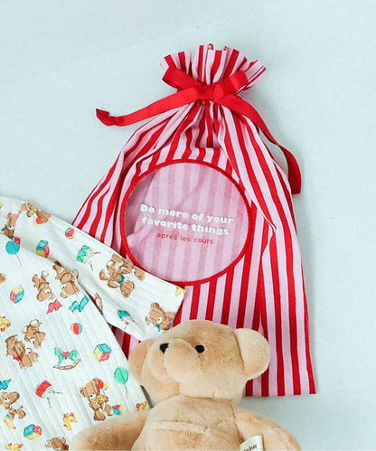 日本直送 apres les cours x tiny bear Palette 抽繩袋 包系列 其他品牌