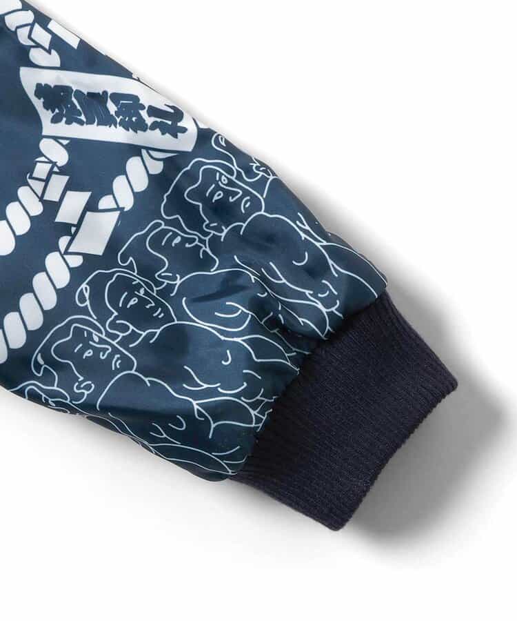 日本童裝 BREEZE SUMO 2Way 雙面兩著 日式和風刺繡棒球外套 110-140cm 男童款/女童款 秋季 (適合初秋、香港平均溫度、寒冷天氣）OUTERWEAR