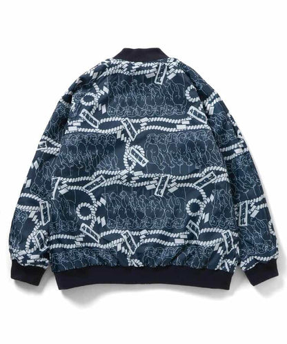 日本童裝 BREEZE SUMO 2Way 雙面兩著 日式和風刺繡棒球外套 2XL-3XL 大人款 秋季 (適合初秋、香港平均溫度、寒冷天氣）OUTERWEAR
