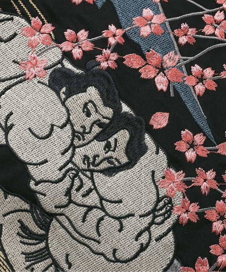 日本童裝 BREEZE SUMO 2Way 雙面兩著 日式和風刺繡棒球外套 2XL-3XL 大人款 秋季 (適合初秋、香港平均溫度、寒冷天氣）OUTERWEAR