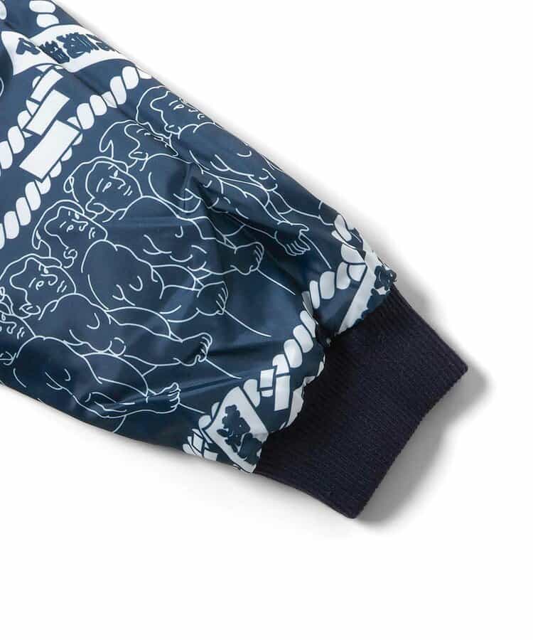 日本童裝 BREEZE SUMO 2Way 雙面兩著 日式和風刺繡棒球外套 2XL-3XL 大人款 秋季 (適合初秋、香港平均溫度、寒冷天氣）OUTERWEAR