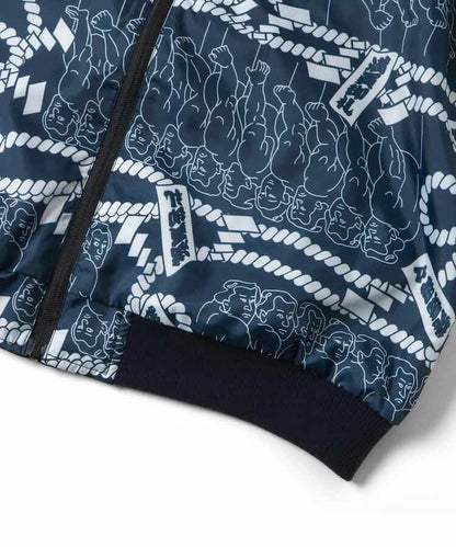 日本童裝 BREEZE SUMO 2Way 雙面兩著 日式和風刺繡棒球外套 2XL-3XL 大人款 秋季 (適合初秋、香港平均溫度、寒冷天氣）OUTERWEAR