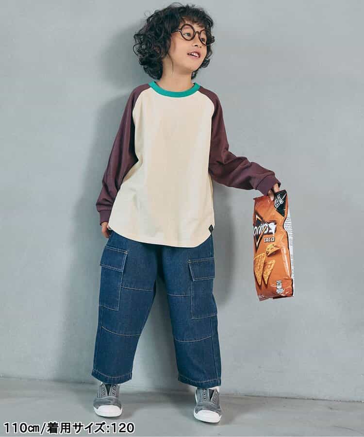 日本童裝 BREEZE 插肩袖上衣 90-160cm 男童款/女童款 秋季 TOPS