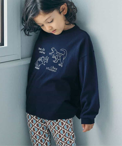 日本童裝 BREEZE 刺繡上衣 90-150cm 男童款/女童款 秋季 TOPS