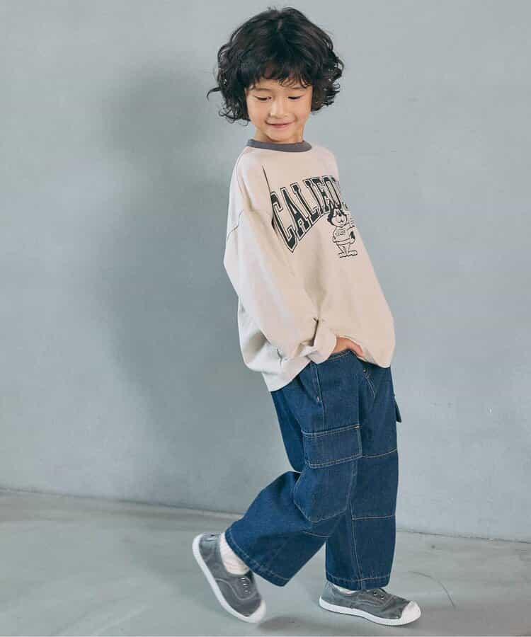 日本童裝 BREEZE 寬鬆版型圖案上衣 90-160cm 男童款/女童款 秋季 TOPS