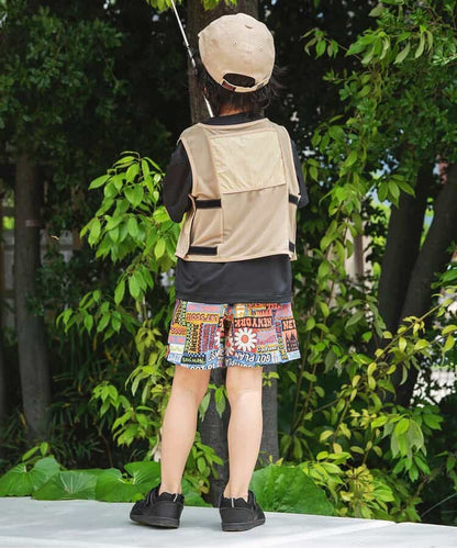日本童裝 BREEZE 接觸冷感 防UV 假兩件夏日上衣 80-140cm 男童款/女童款 夏季 TOPS