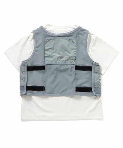 日本童裝 BREEZE 接觸冷感 防UV 假兩件夏日上衣 80-140cm 男童款/女童款 夏季 TOPS