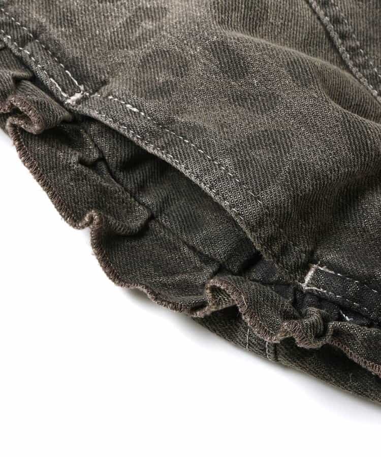日本童裝 BREEZE 豹紋荷葉邊短褲 80-140cm 女童款 秋季 PANTS