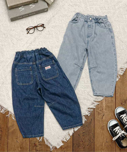 日本童裝 BREEZE 弧形牛仔褲 80-140cm 女童款 秋季 PANTS
