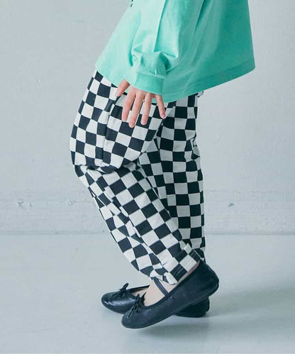 日本童裝 BREEZE 寬鬆版型全印花長褲 80-130cm 男童款/女童款 秋季 PANTS