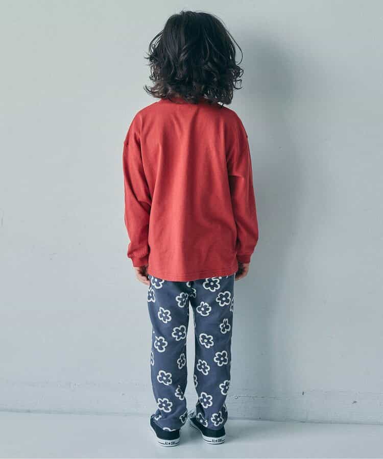 日本童裝 BREEZE 寬鬆版型全印花長褲 80-130cm 男童款/女童款 秋季 PANTS