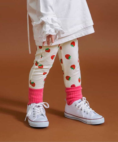 日本童裝 BREEZE 全印花緊身長褲 70-130cm 初生嬰兒 男童款/女童款 秋季 PANTS