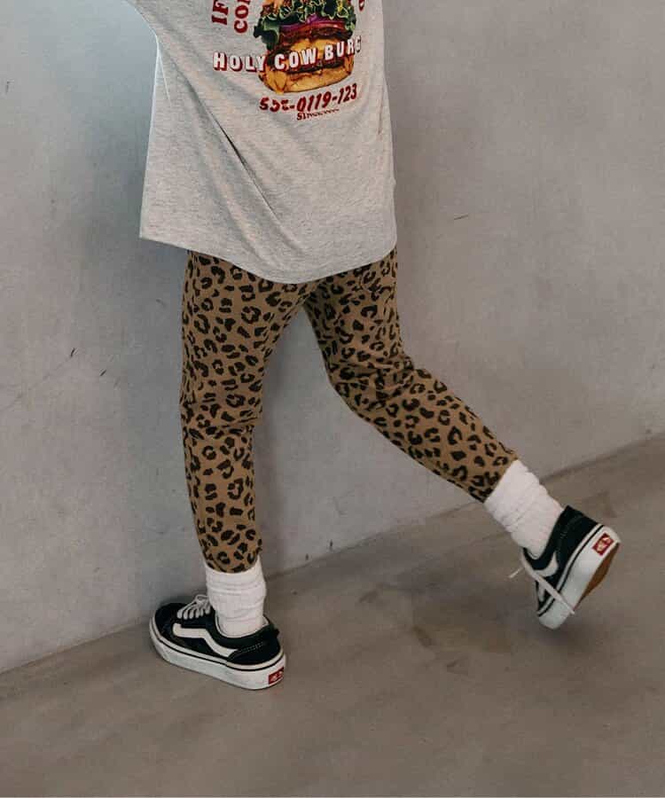 日本童裝 BREEZE 全印花緊身長褲 70-130cm 初生嬰兒 男童款/女童款 秋季 PANTS
