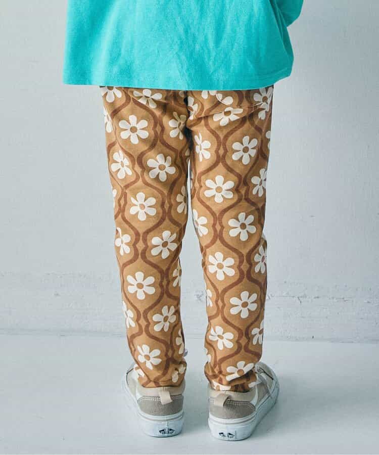 日本童裝 BREEZE 全印花緊身長褲 70-130cm 初生嬰兒 男童款/女童款 秋季 PANTS