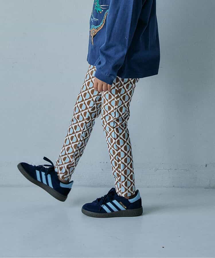 日本童裝 BREEZE 全印花緊身長褲 70-130cm 初生嬰兒 男童款/女童款 秋季 PANTS