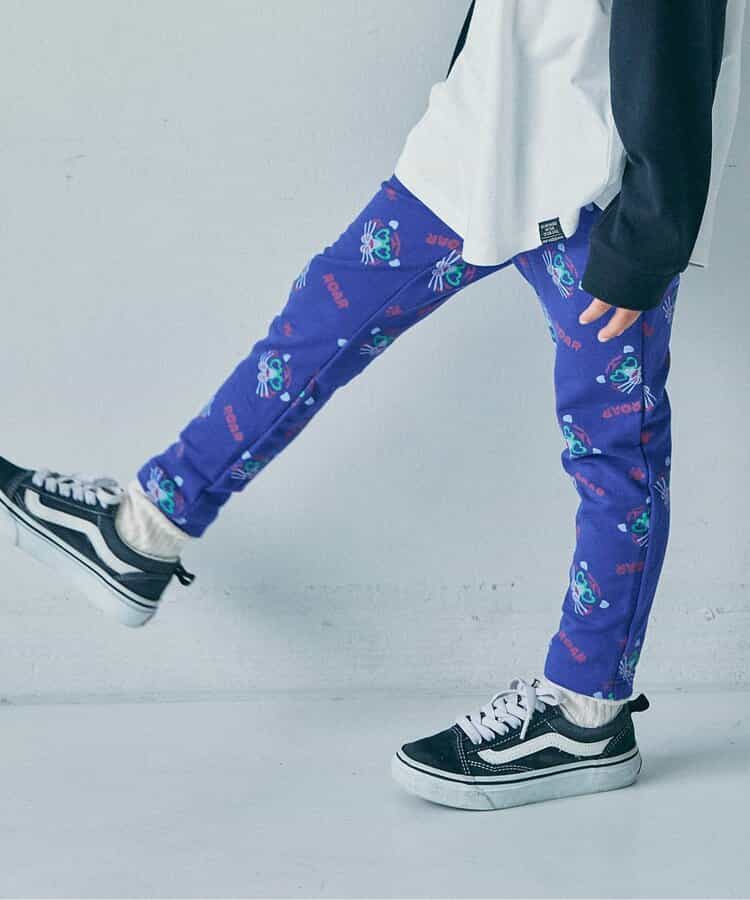 日本童裝 BREEZE 全印花緊身長褲 70-130cm 初生嬰兒 男童款/女童款 秋季 PANTS