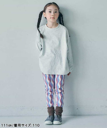 日本童裝 BREEZE 全印花緊身長褲 70-130cm 初生嬰兒 男童款/女童款 秋季 PANTS