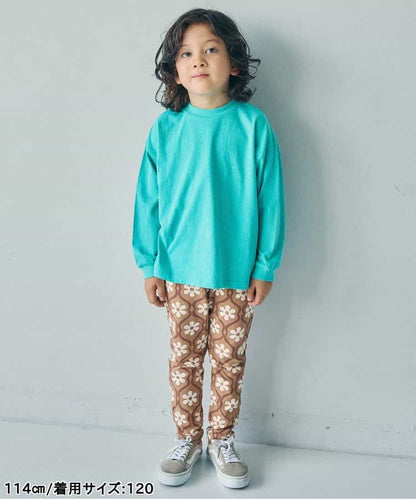 日本童裝 BREEZE 全印花緊身長褲 70-130cm 初生嬰兒 男童款/女童款 秋季 PANTS