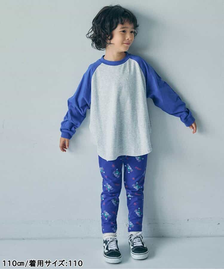 日本童裝 BREEZE 全印花緊身長褲 70-130cm 初生嬰兒 男童款/女童款 秋季 PANTS