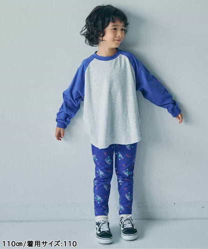 日本童裝 BREEZE 全印花緊身長褲 70-130cm 初生嬰兒 男童款/女童款 秋季 PANTS