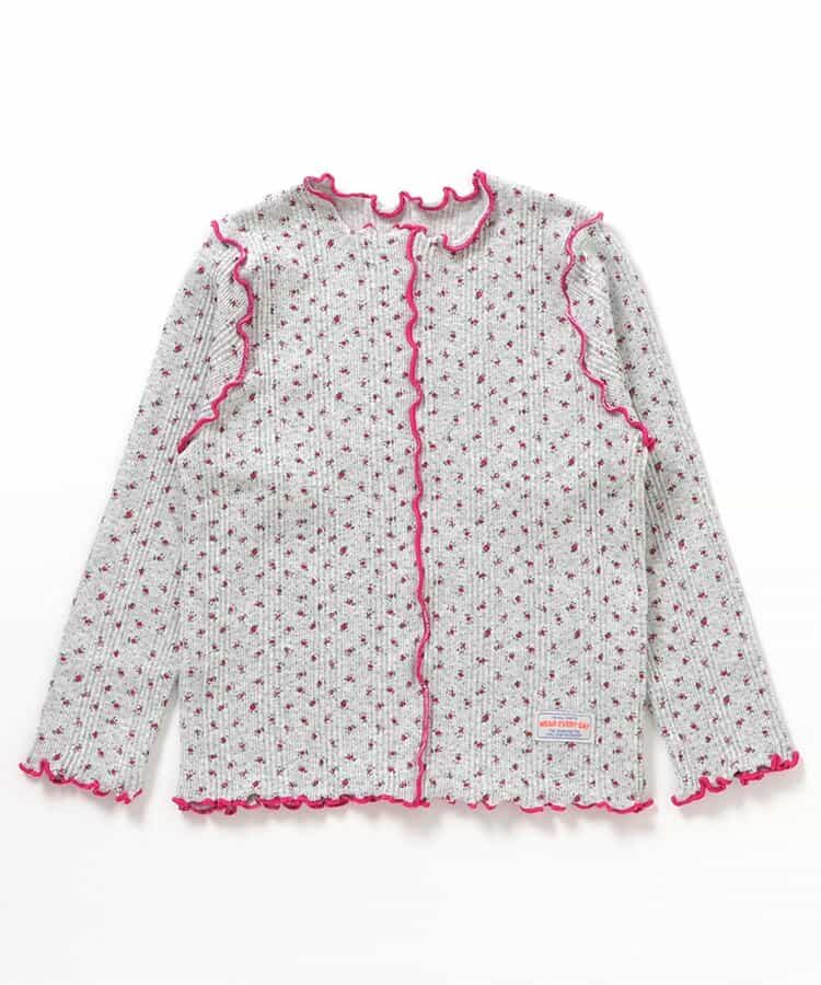日本童裝 BREEZE 木耳邊上衣 80-140cm 女童款 秋季 TOPS