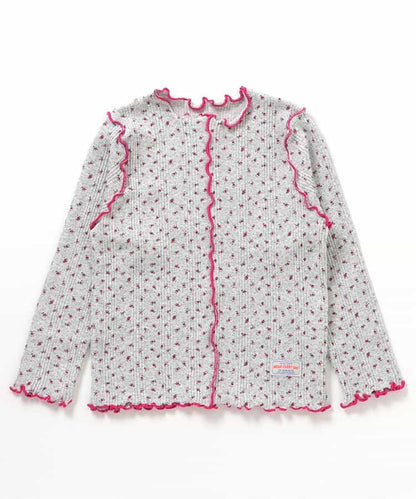 日本童裝 BREEZE 木耳邊上衣 80-140cm 女童款 秋季 TOPS