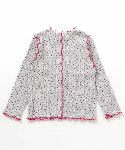 日本童裝 BREEZE 木耳邊上衣 80-140cm 女童款 秋季 TOPS