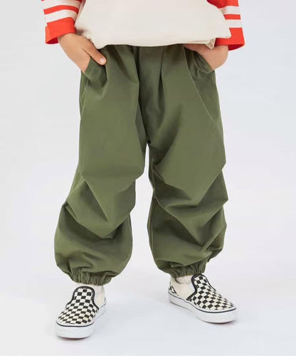 日本童裝 BREEZE 休閒束腳長褲 80-160cm 男童款/女童款 秋季 PANTS