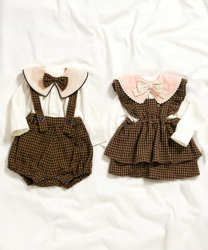 日本童裝 BREEZE 薄紗束腰連身裙 70-80cm 初生嬰兒 女童款 秋季 DRESSES