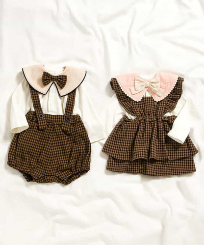 日本童裝 BREEZE 吊帶燈籠褲 70-80cm 初生嬰兒 男童款 秋季 Jumpsuit